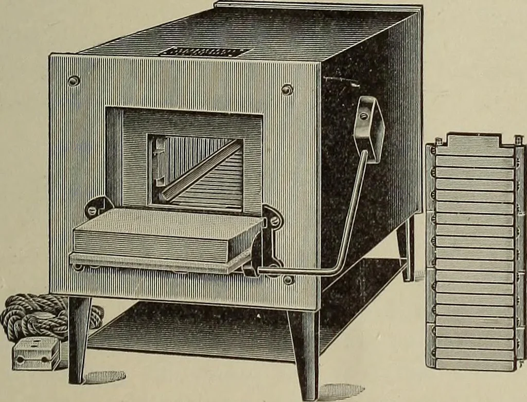An illustration from Crockery & glass journal, 1875, leaf 442