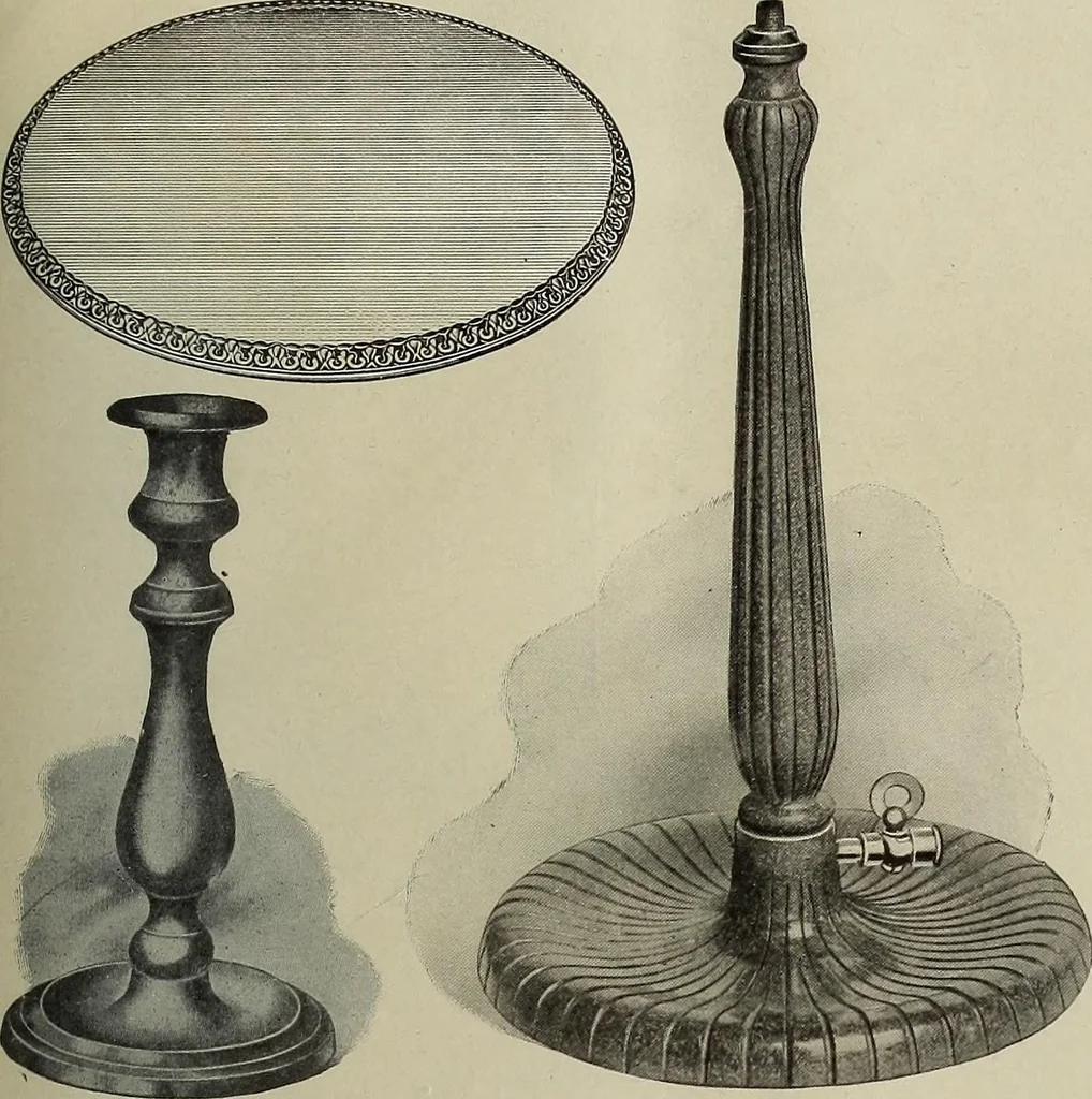 An illustration from Crockery & glass journal, 1875, leaf 464