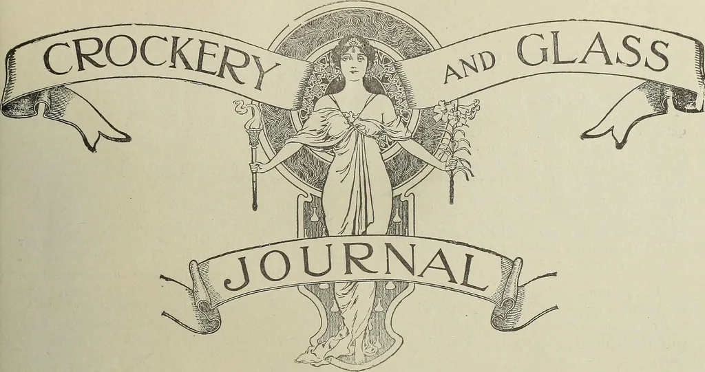 An illustration from Crockery & glass journal, 1875, leaf 66