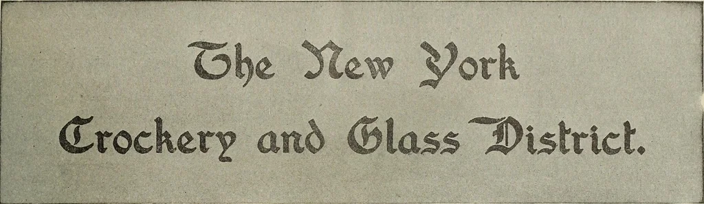 An illustration from Crockery & glass journal, 1875, leaf 68