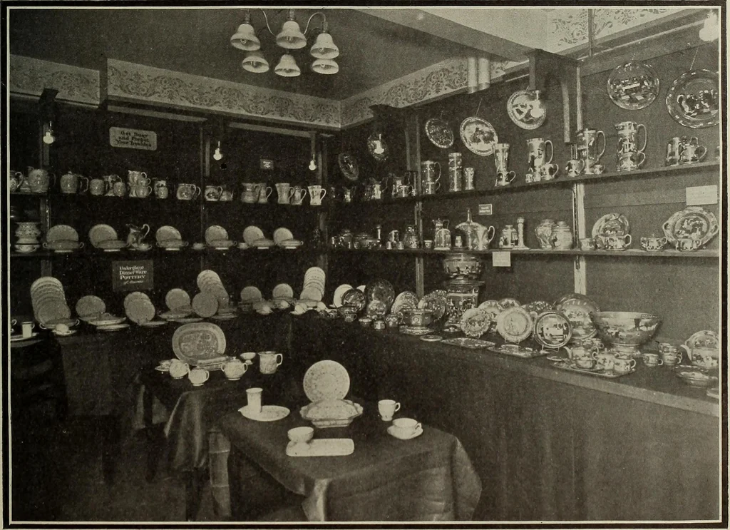 An illustration from Crockery & glass journal, 1875, leaf 70