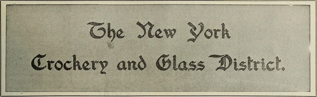 An illustration from Crockery & glass journal, 1875, leaf 92