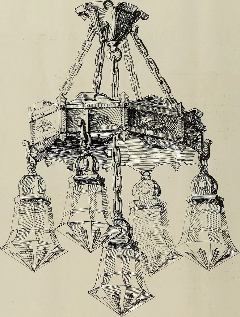 An illustration from Crockery & glass journal, 1875, leaf 25