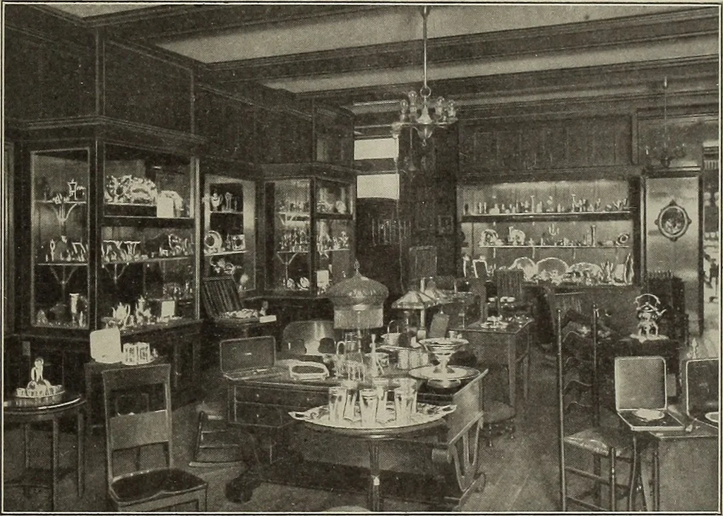 An illustration from Crockery & glass journal, 1875, leaf 424