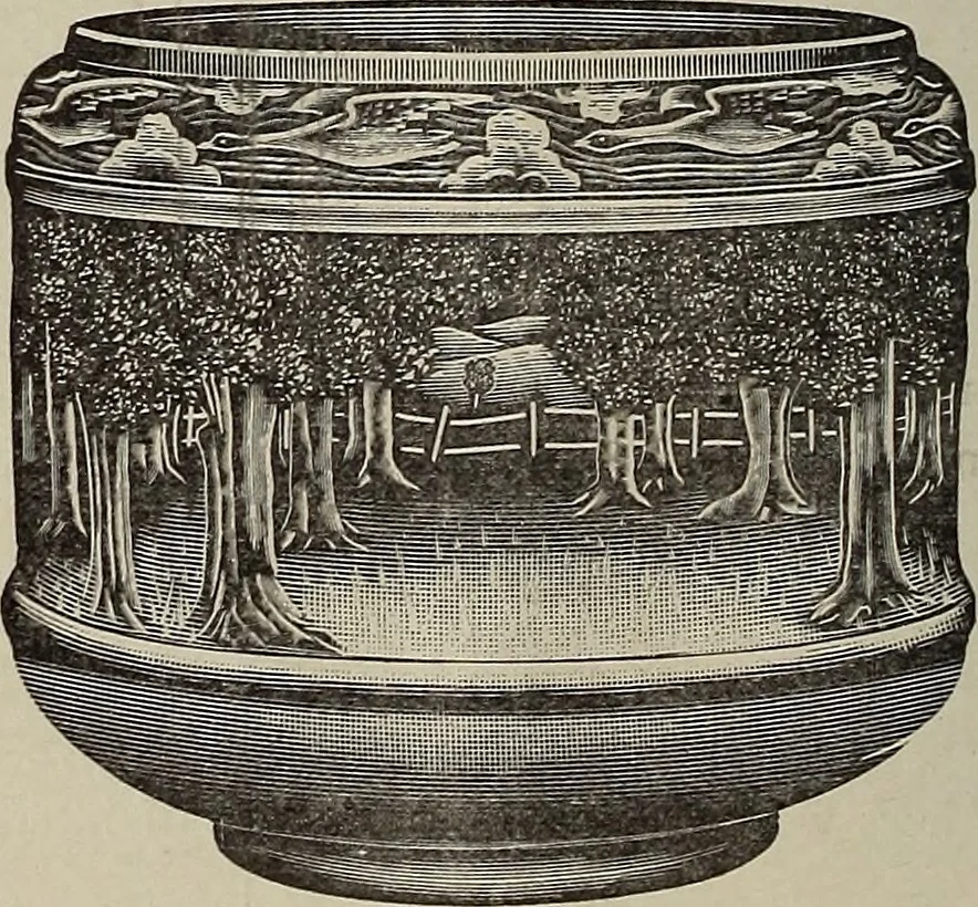 An illustration from Crockery & glass journal, 1875, leaf 431