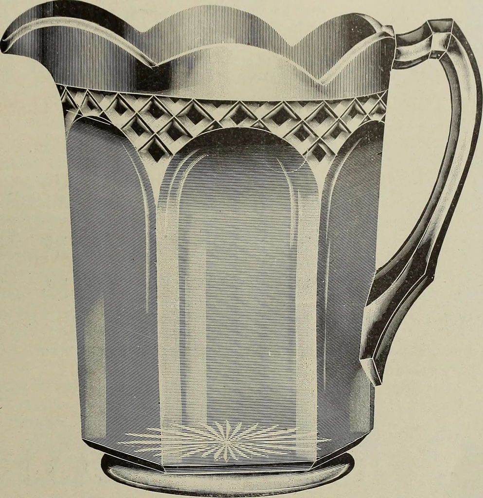 An illustration from Crockery & glass journal, 1875, leaf 444