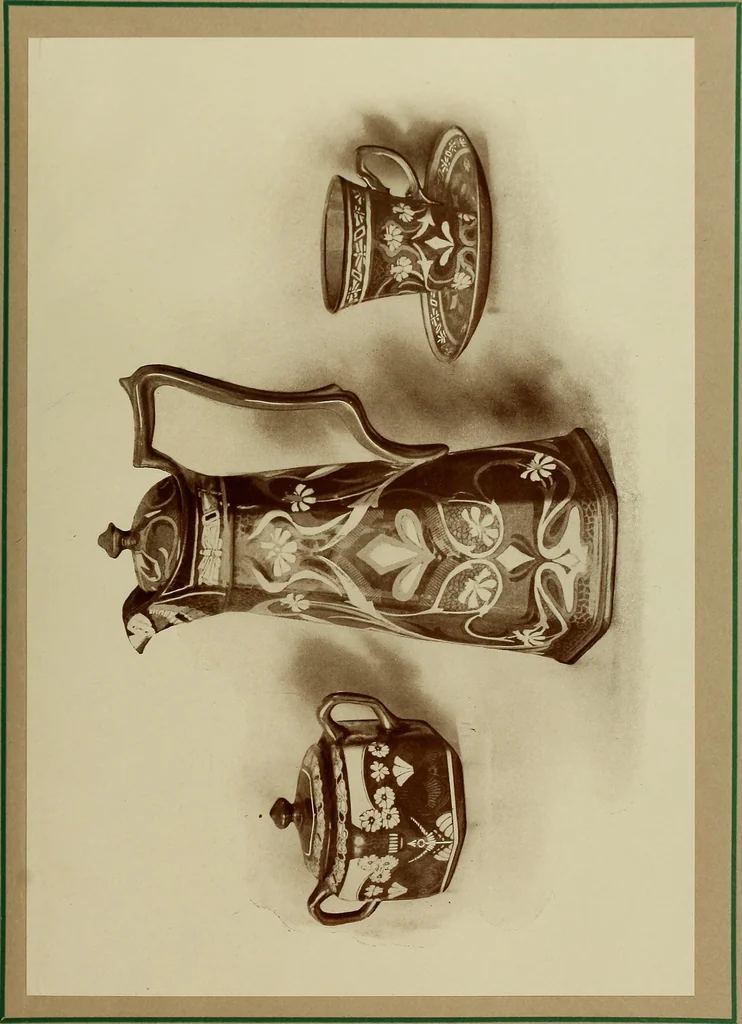 An illustration from Crockery & glass journal, 1875, leaf 448