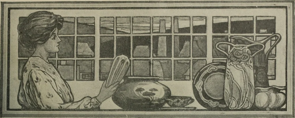 An illustration from Crockery & glass journal, 1875, leaf 496