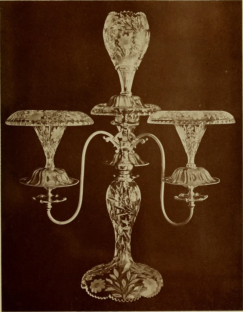 An illustration from Crockery & glass journal, 1875, leaf 518