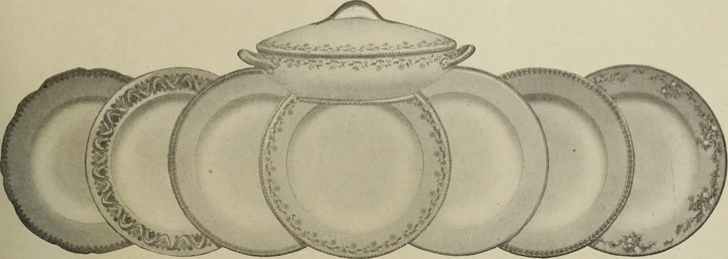 An illustration from Crockery & glass journal, 1875, leaf 520