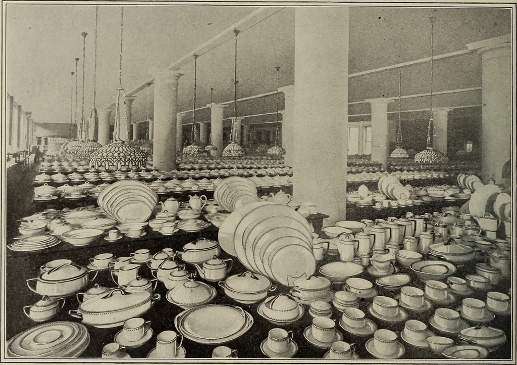 An illustration from Crockery & glass journal, 1875, leaf 535