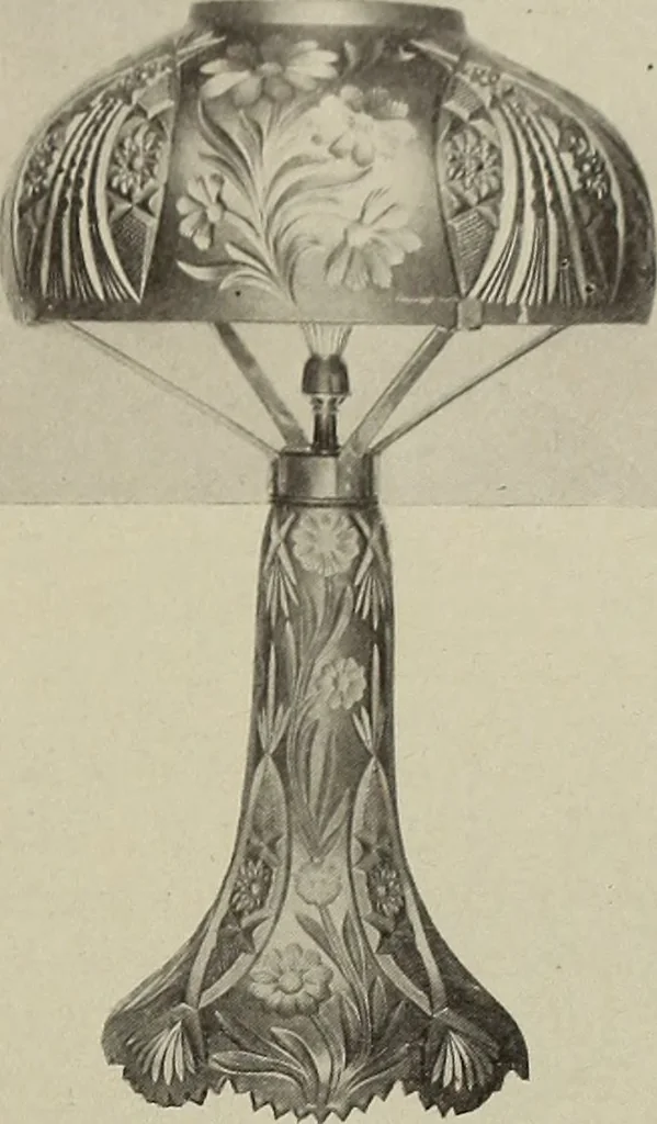 An illustration from Crockery & glass journal, 1875, leaf 558