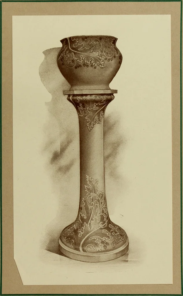 An illustration from Crockery & glass journal, 1875, leaf 566
