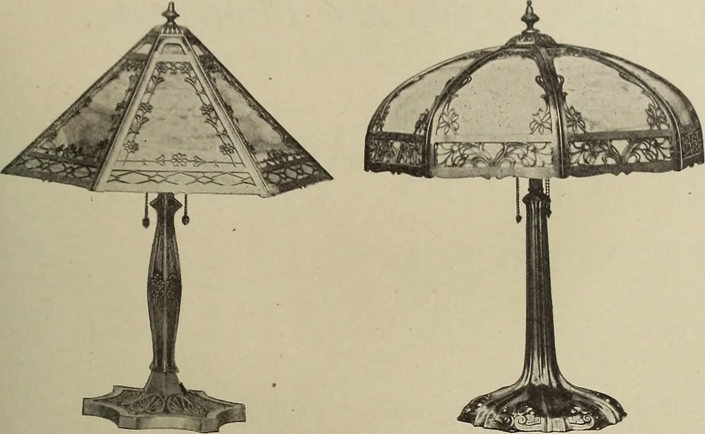 An illustration from Crockery & glass journal, 1875, leaf 584