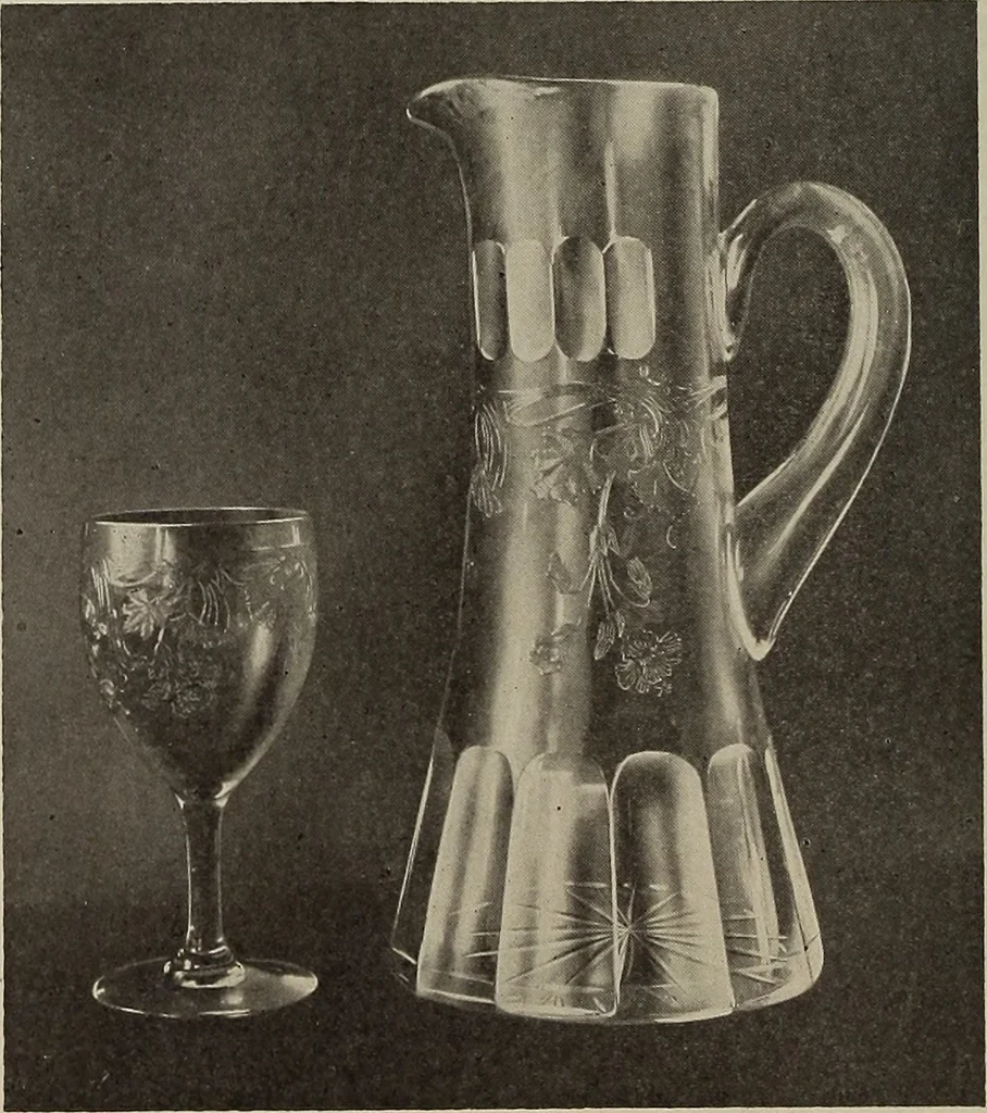 An illustration from Crockery & glass journal, 1875, leaf 585