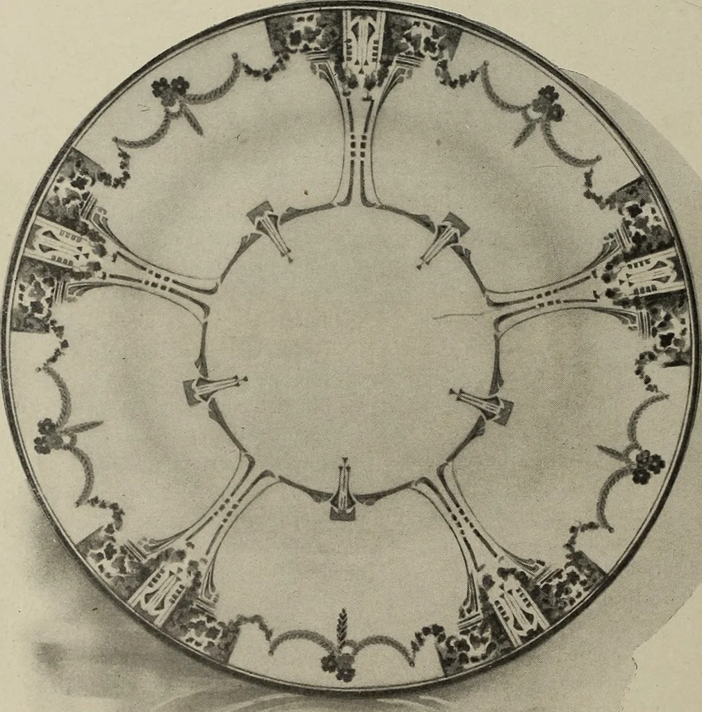 An illustration from Crockery & glass journal, 1875, leaf 591