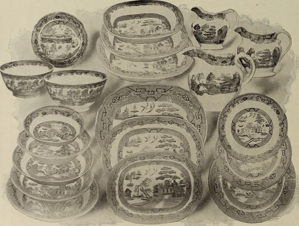 An illustration from Crockery & glass journal, 1875, leaf 595