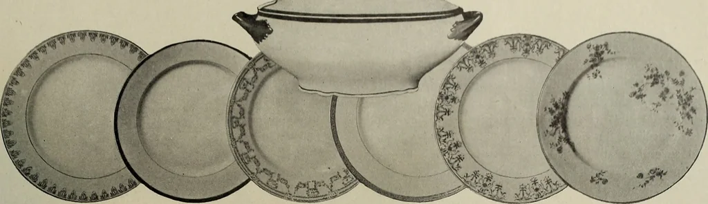 An illustration from Crockery & glass journal, 1875, leaf 596