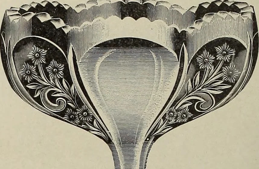 An illustration from Crockery & glass journal, 1875, leaf 605