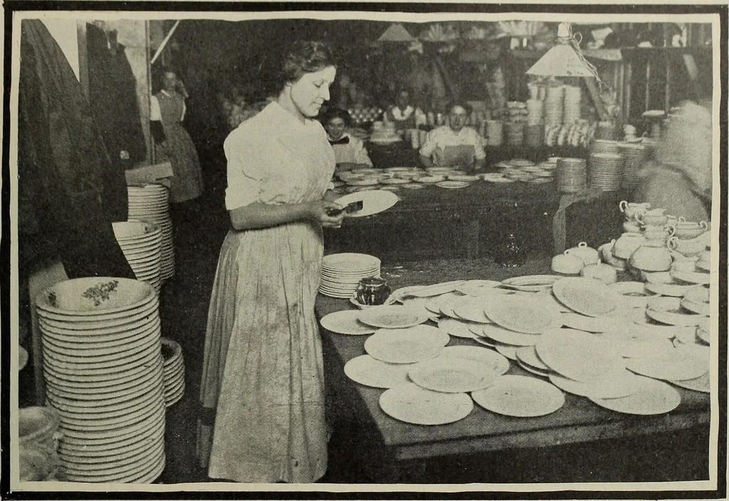 An illustration from Crockery & glass journal, 1875, leaf 616