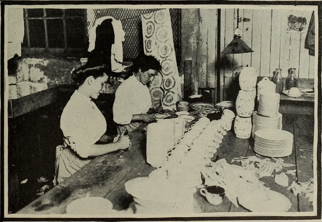 An illustration from Crockery & glass journal, 1875, leaf 616