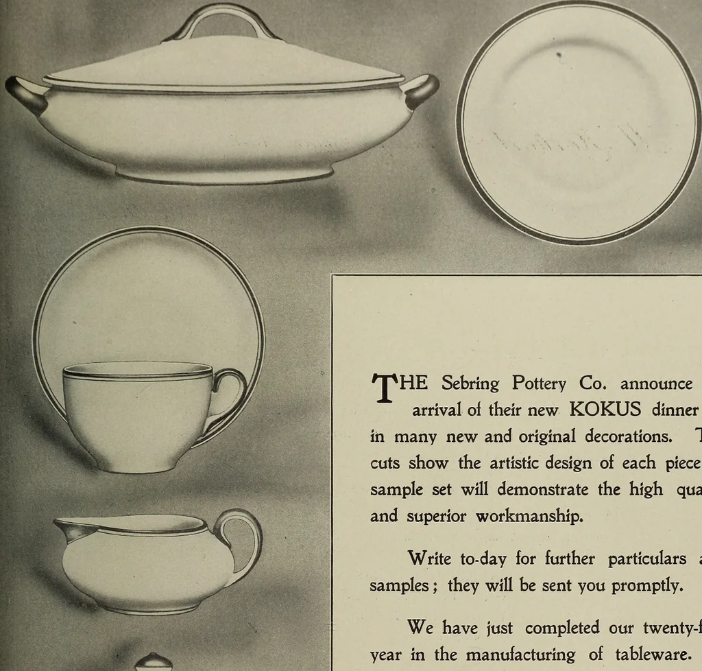 An illustration from Crockery & glass journal, 1875, leaf 652