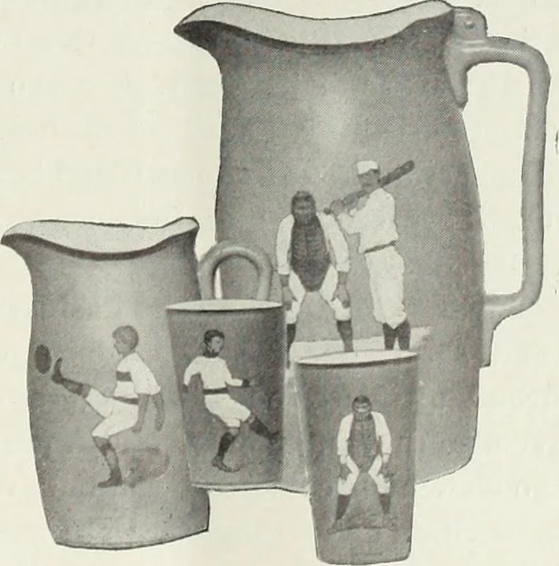 An illustration from Crockery & glass journal, 1875, leaf 184