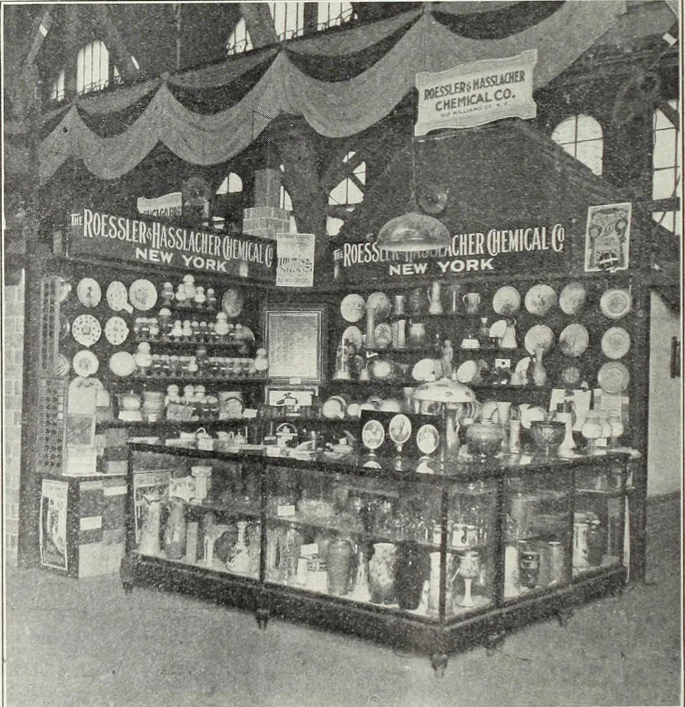 An illustration from Crockery & glass journal, 1875, leaf 249