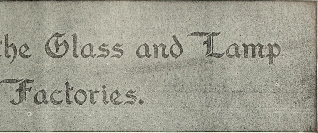 An illustration from Crockery & glass journal, 1875, leaf 266