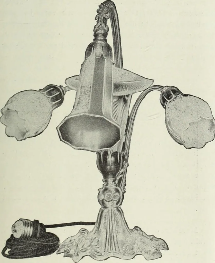 An illustration from Crockery & glass journal, 1875, leaf 408