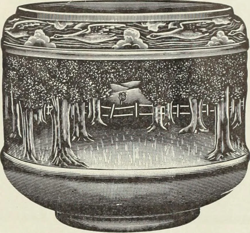 An illustration from Crockery & glass journal, 1875, leaf 448