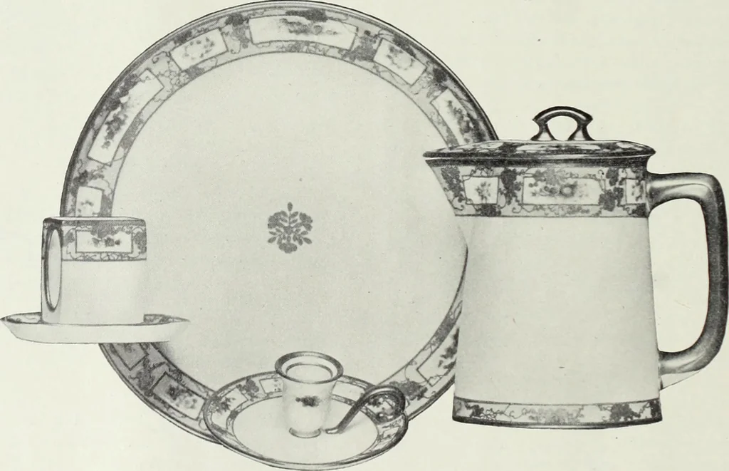 An illustration from Crockery & glass journal, 1875, leaf 95