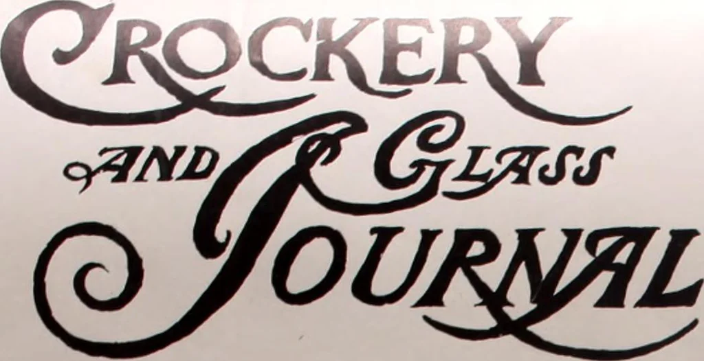 An illustration from Crockery & glass journal, 1875, leaf 126