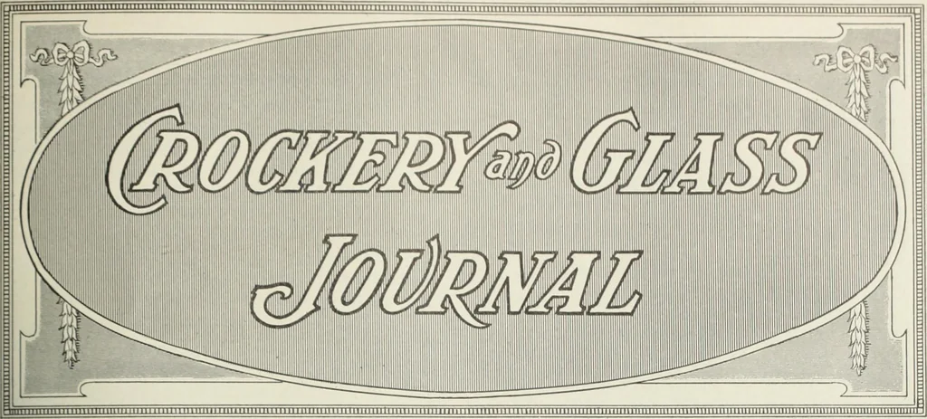 An illustration from Crockery & glass journal, 1875, leaf 128