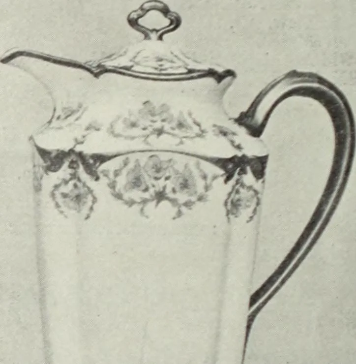 An illustration from Crockery & glass journal, 1875, leaf 177