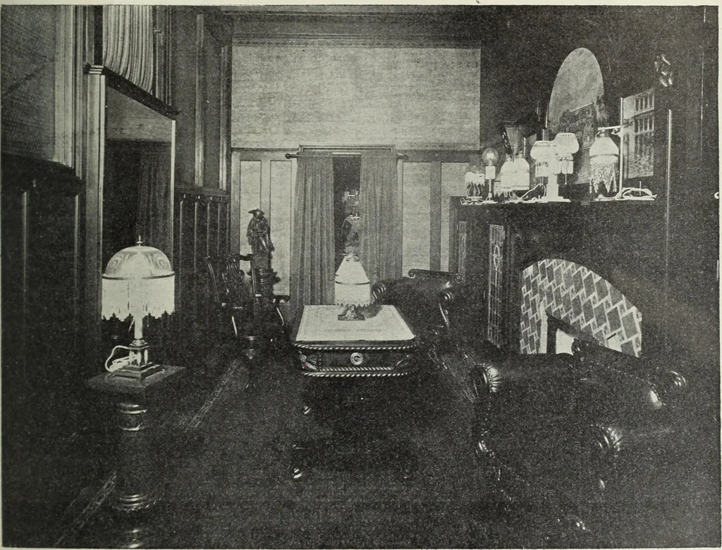 An illustration from Crockery & glass journal, 1875, leaf 186