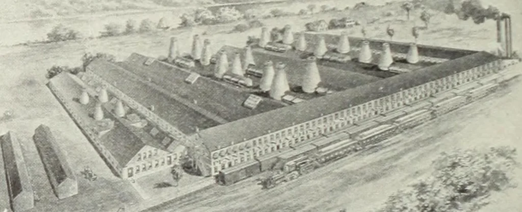 An illustration from Crockery & glass journal, 1875, leaf 197