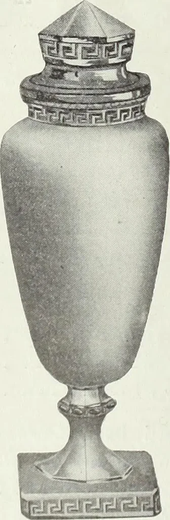 An illustration from Crockery & glass journal, 1875, leaf 209