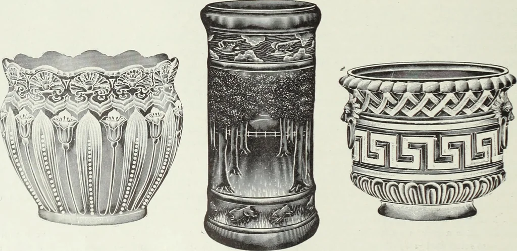 An illustration from Crockery & glass journal, 1875, leaf 223