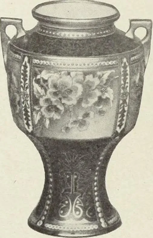 An illustration from Crockery & glass journal, 1875, leaf 447