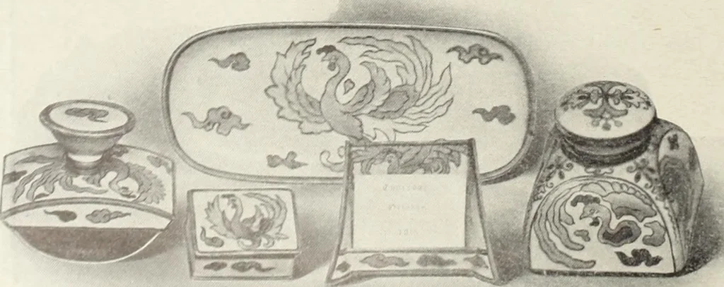 An illustration from Crockery & glass journal, 1875, leaf 447