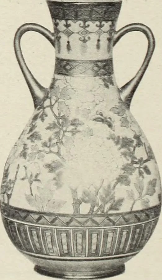 An illustration from Crockery & glass journal, 1875, leaf 447