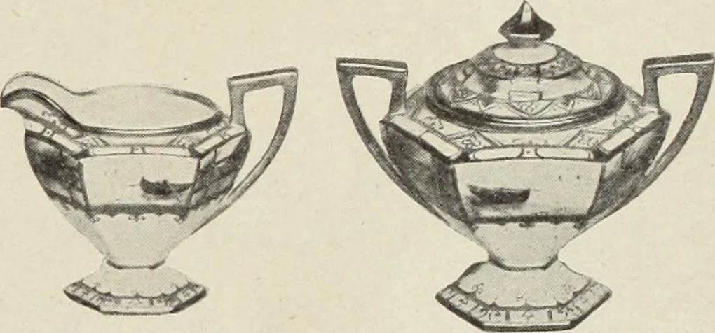 An illustration from Crockery & glass journal, 1875, leaf 448