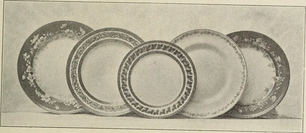 An illustration from Crockery & glass journal, 1875, leaf 470