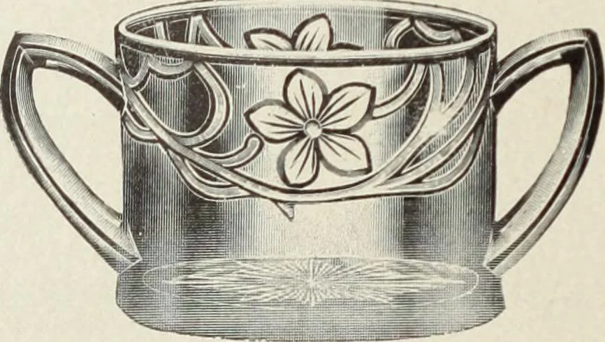 An illustration from Crockery & glass journal, 1875, leaf 489