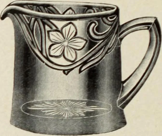 An illustration from Crockery & glass journal, 1875, leaf 489