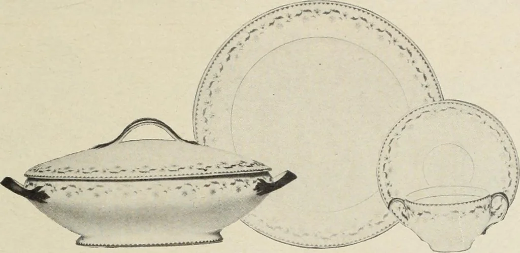 An illustration from Crockery & glass journal, 1875, leaf 500