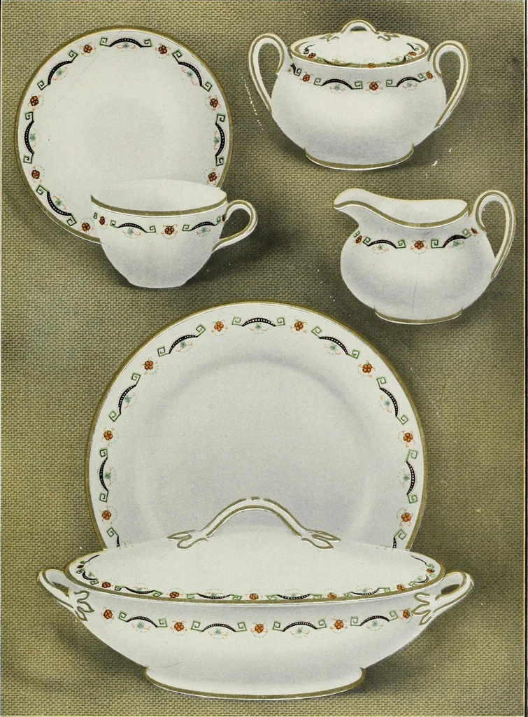 An illustration from Crockery & glass journal, 1875, leaf 522