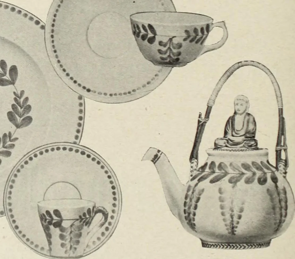 An illustration from Crockery & glass journal, 1875, leaf 525