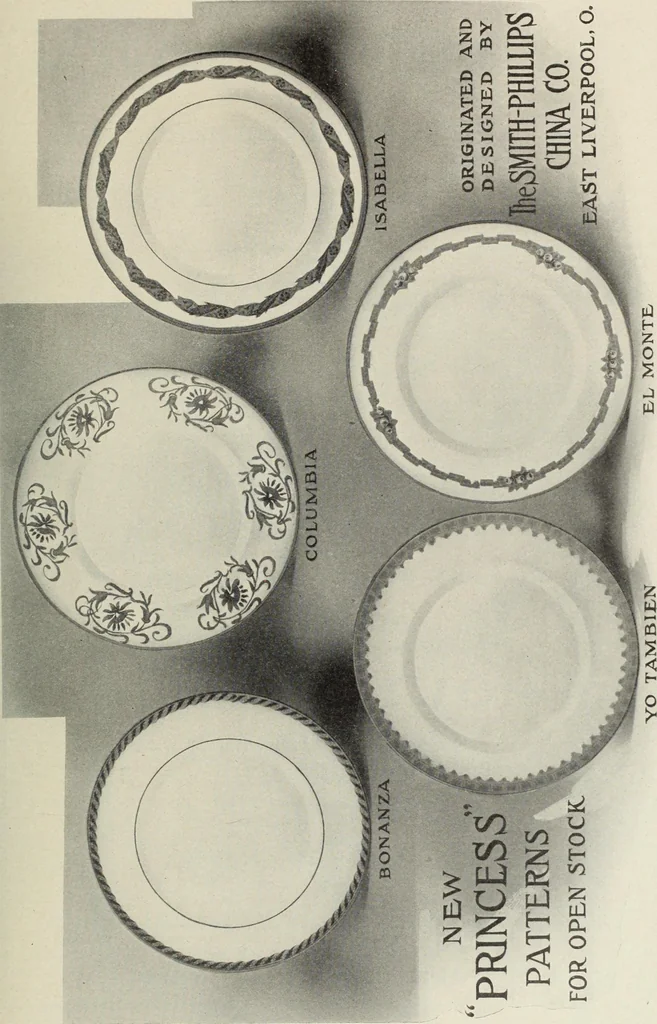 An illustration from Crockery & glass journal, 1875, leaf 570
